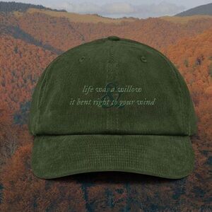 Taylor Swift Evermore Life Was a Willow Ball Cap Hat